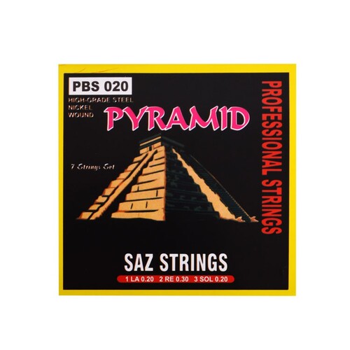 Bağlama Teli Takım 0.20 Uzun Pyramid PBS020 - Thumbnail