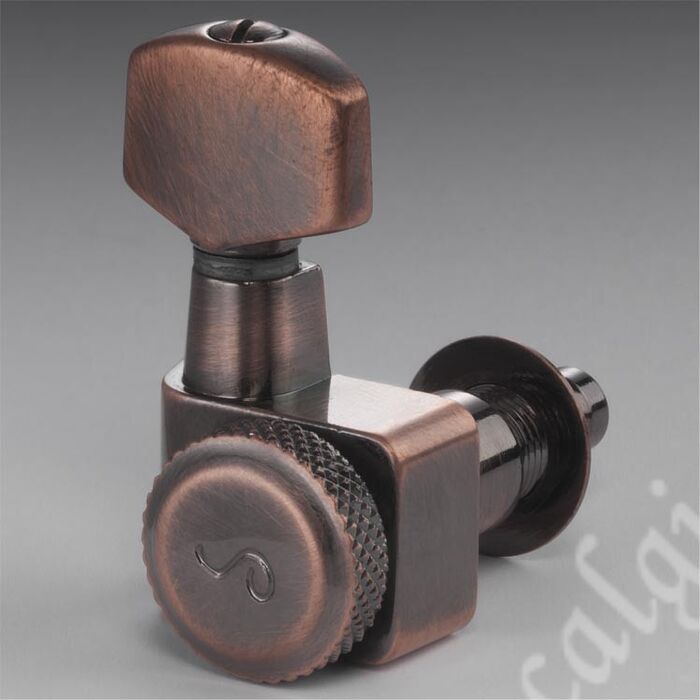 Burgu Takımı Schaller Original F Vintage Copper Kilitli 6 Sol SC-10570820