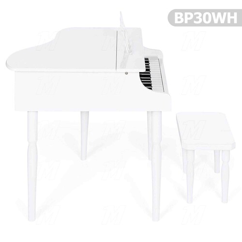 Çocuk için Ahşap Piyano BP30WH - Thumbnail