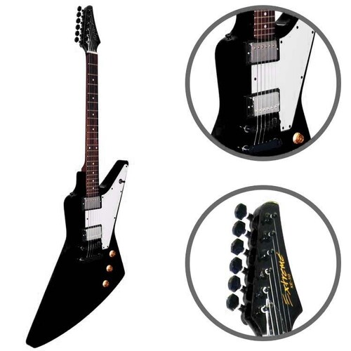 Gitar Elektro Extreme EXPLORER XE50BK - Thumbnail