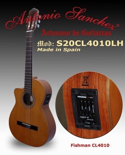 Gitar Elektro Klasik ANTONIO SANCHEZ S20CL4010LH - Thumbnail