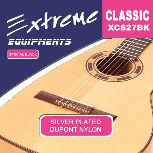 Gitar Klasik TAKIM Teli Extreme XCS27BK - Thumbnail