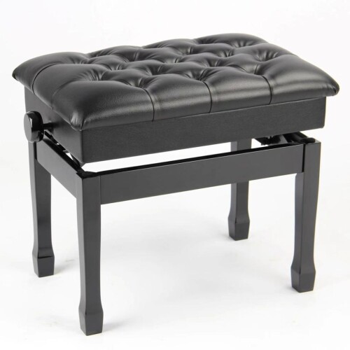 PB1 Asansörlü Piyano Taburesi Ahşap - Maske Müzik