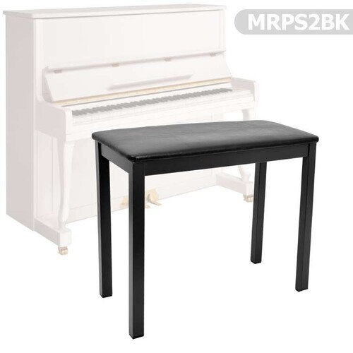 Piyano Koltuğu Manuel Raymond Siyah Koltuk Tabure MRPS2BK - Thumbnail